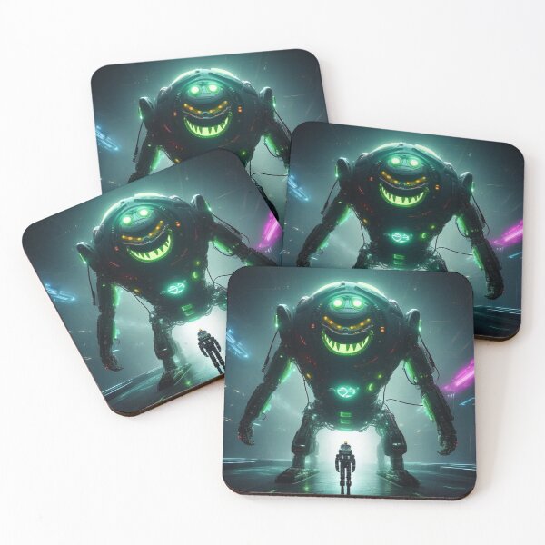 Item preview, Cybernetic giant monster and cosmonaut  designed and sold by JaroDesign2023.