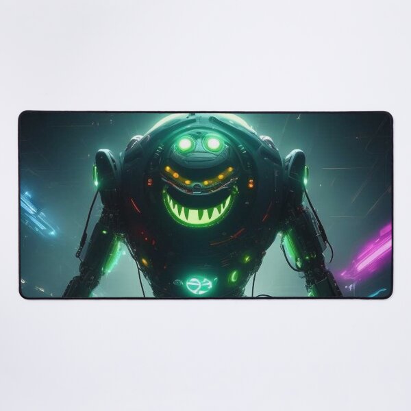Item preview, Cybernetic giant monster and cosmonaut designed and sold by JaroDesign2023.