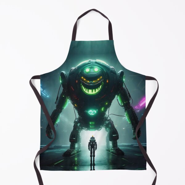 Item preview, Cybernetic giant monster and cosmonaut designed and sold by JaroDesign2023.