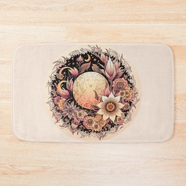 Item preview, Flower Moon Mandala designed and sold by Ellimade.