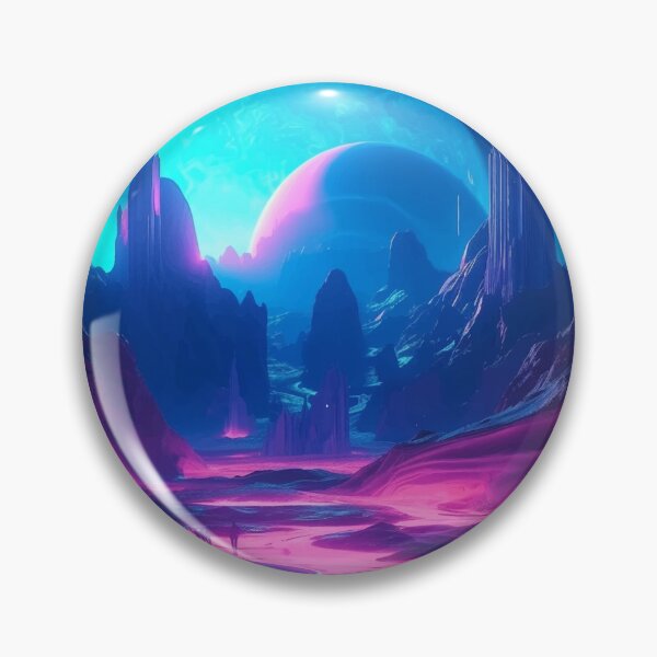 Artikelvorschau, Vaporwave-Planet entworfen und verkauft von Deepestblue.