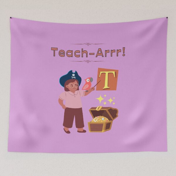 Item preview, Teachers Day | Teach-Arrr! designed and sold by WannaSome.