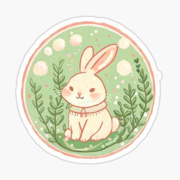 Item preview, Cute Adorable Bunny | cute animal, kawaii rabbit designed and sold by Astraphic.