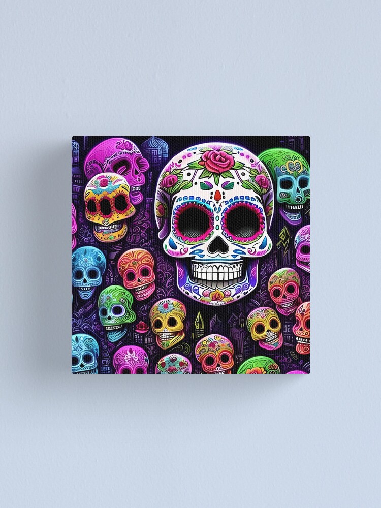 Hippie Colorful Sugar Skull Horror Skull 3D Shirt All Over Print T