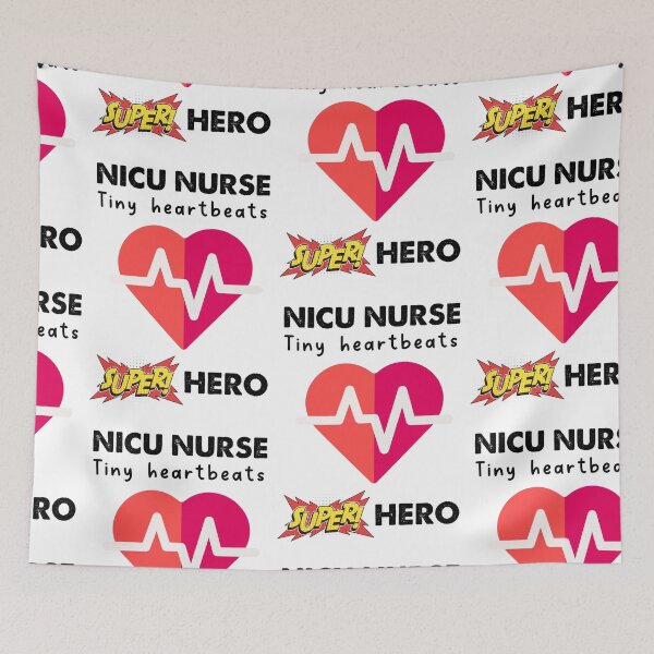Item preview, NICU Nurse Where Little Things Matter, Neonatal Nurse, Nurse Superhero designed and sold by SportyDogShop.