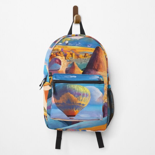 Artikelvorschau, Traumland Erstaunliche Kappadokien-Luftbaloons-Aquarellmalerei-Landschaft entworfen und verkauft von AgarutanPrint.