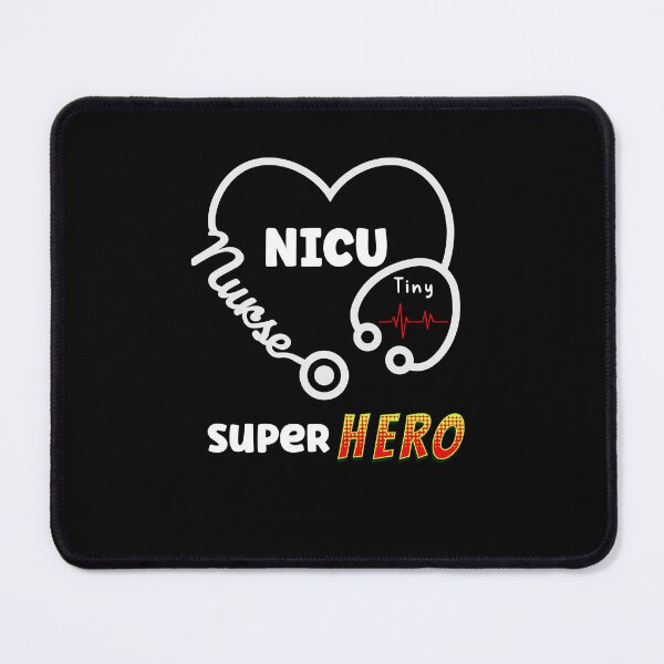 Item preview, NICU Nurse Where Little Things Matter, Neonatal Nurse, Nurse Superhero designed and sold by SportyDogShop.