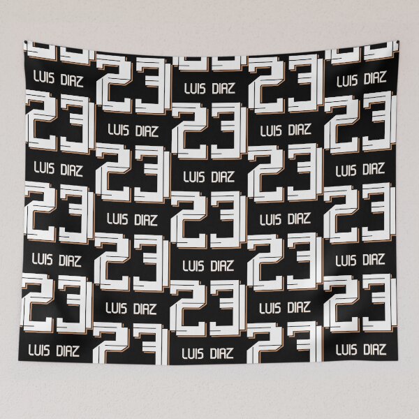 Item preview, Luis Diaz Liverpool Home jersey 2223 designed and sold by EdelmiraScruggs.