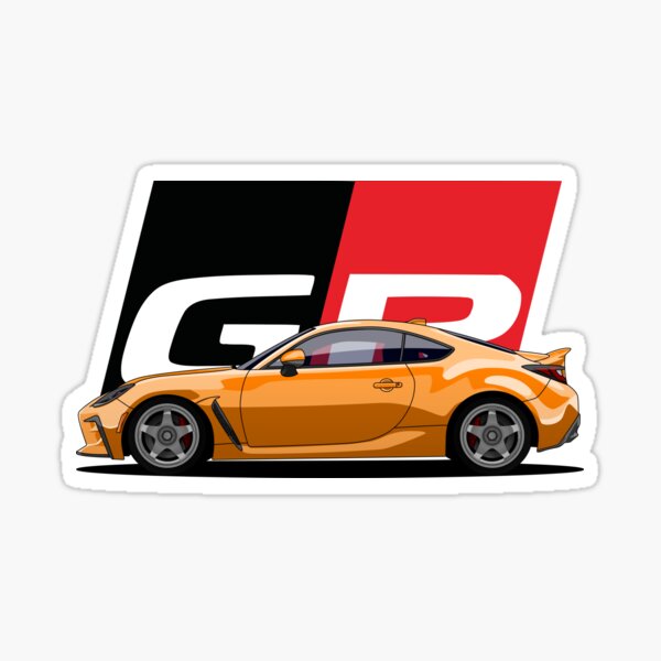 Item preview, Orange Toyota GR86 designed and sold by samsgarage.