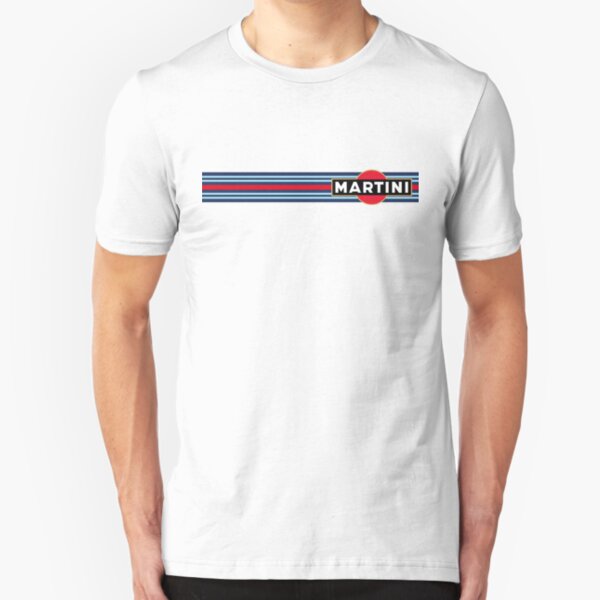 Martini Racing horizontal stripe Slim Fit T-Shirt