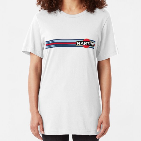 Martini Racing horizontal stripe Slim Fit T-Shirt