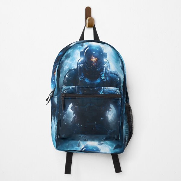 Item preview, Powerful portraiture of an astronaut in galaxy in the style of apocalypse art designed and sold by AI-Only Creations.
