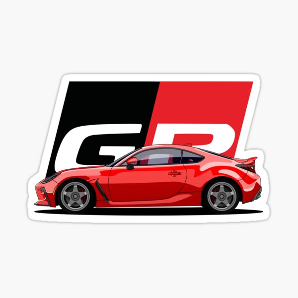 Item preview, Red Toyota GR86 designed and sold by samsgarage.