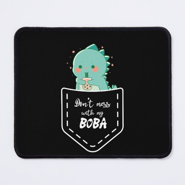 Item preview, Don't Mess with My Boba - 2 - Pocket Friend, Dinosaur designed and sold by Quirkdom.