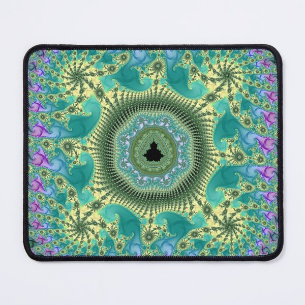 Item preview, Floral Mandelbrot Fractal designed and sold by pinkal.