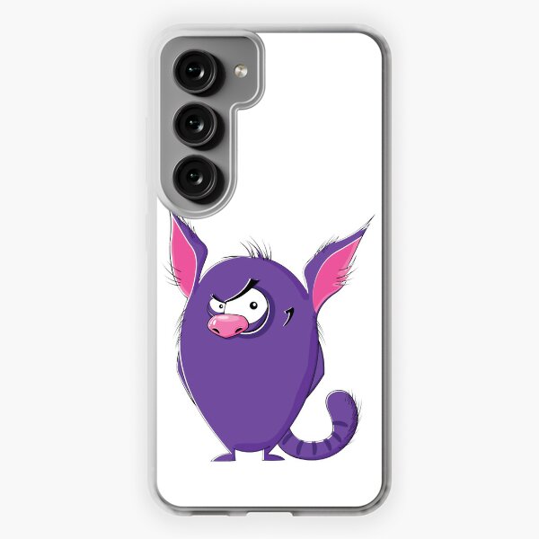 Cute Purple Monster Samsung Phone Case Soft Case for Samsung 