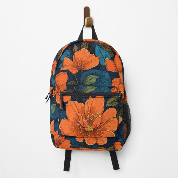 Item preview, Orange Flower Pattern, a stunning design that exudes elegance and sophistication designed and sold by sosmod1.