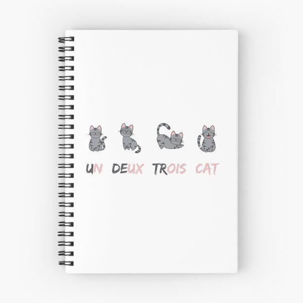 Item preview, UN DEUX TROIS CAT FUNNY FRENCH JOKE designed and sold by ShopDirectHome.