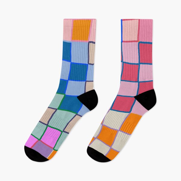Item preview, colorful checker pattern designed and sold by hollanov98.