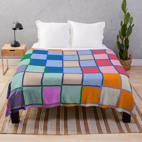 Item preview, colorful checker pattern designed and sold by hollanov98.