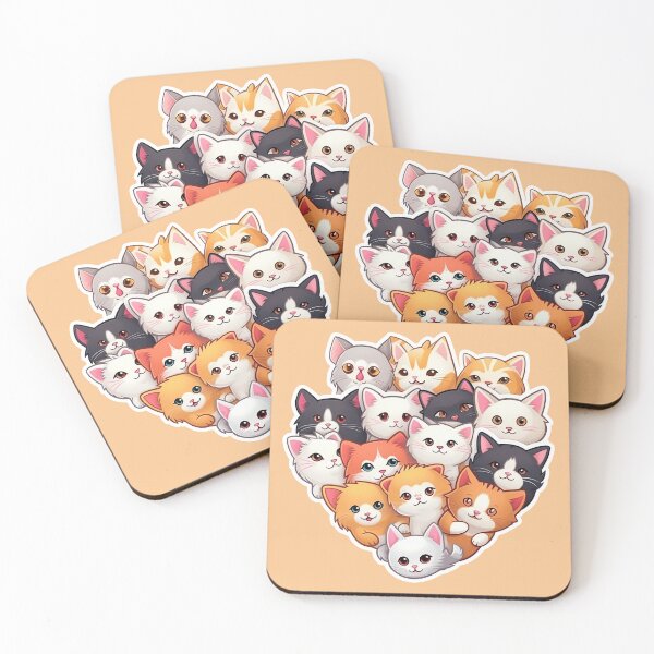 Item preview, Lovely Cute Cats designed and sold by Bughra.
