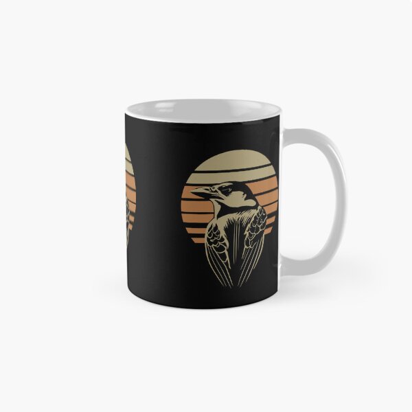Item preview, Butcherbird Sunset Retro Style designed and sold by MikeKart.