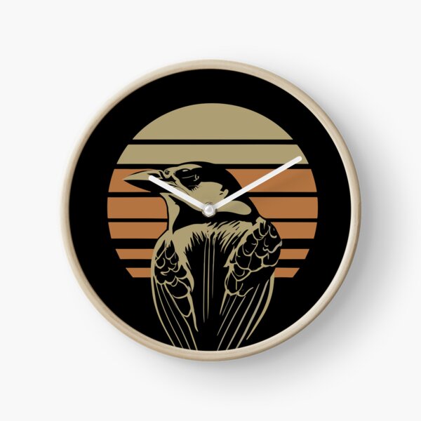 Item preview, Butcherbird Sunset Retro Style designed and sold by MikeKart.