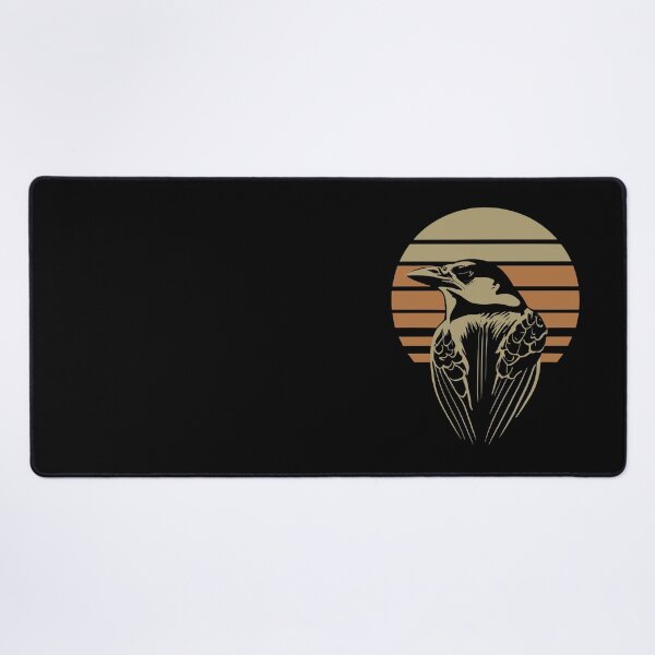 Item preview, Butcherbird Sunset Retro Style designed and sold by MikeKart.