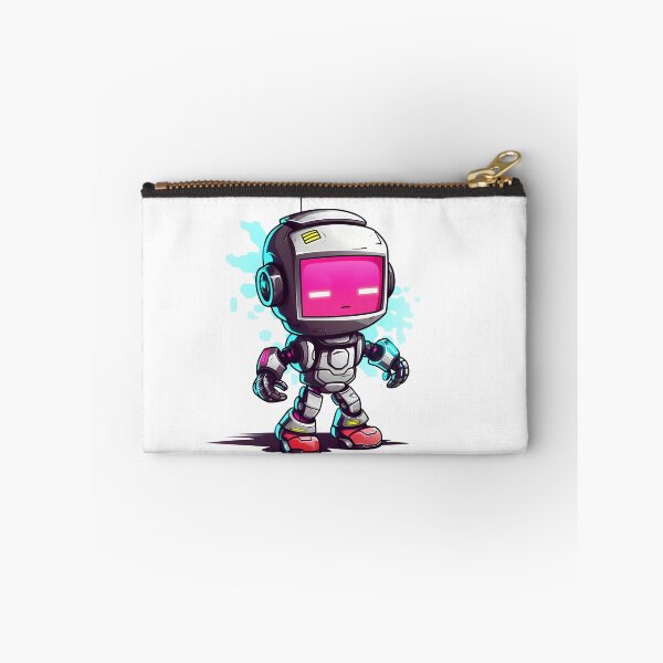 Item preview, Cyberpunk Robot – Cute Retro Futurist Companion designed and sold by SchorlCraft.