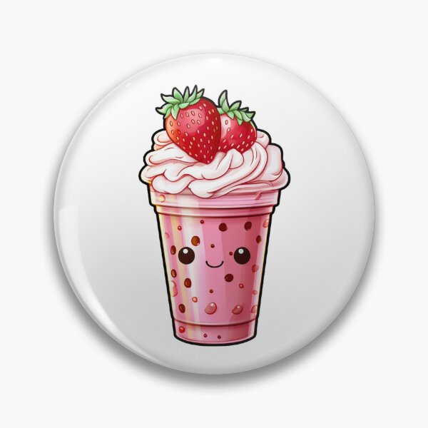 Item preview, Cute Strawberry Frappuccino designed and sold by Qoupy.