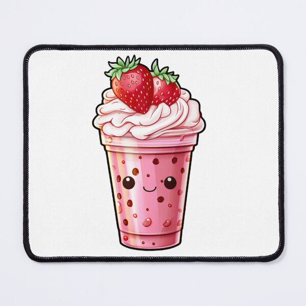 Item preview, Cute Strawberry Frappuccino designed and sold by Qoupy.