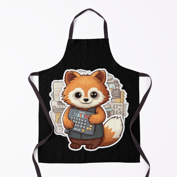 Item preview, Panda School Red Panda Scientist Red Panda Mathematic designed and sold by ArtFromBeyond.