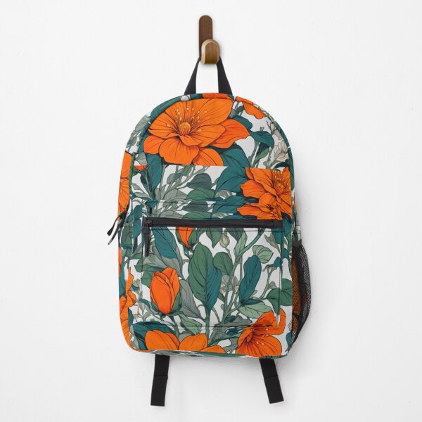 Item preview, Orange flower pattern with beautiful colors, taken from the spirit of Mother Nature designed and sold by sosmod1.