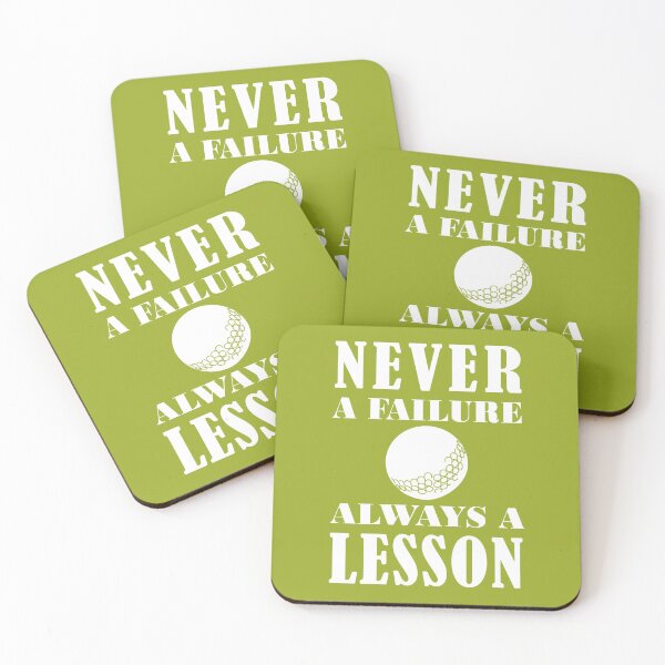 Item preview, Golf Never Failure Always Lesson Golfer Birthday designed and sold by smily-tees.
