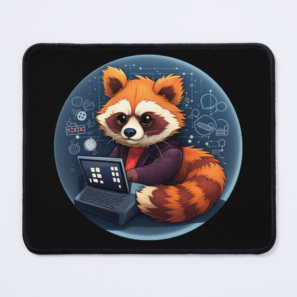 Item preview, Panda School Red Panda Scientist Red Panda Mathematic designed and sold by ArtFromBeyond.