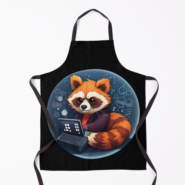 Item preview, Panda School Red Panda Scientist Red Panda Mathematic designed and sold by ArtFromBeyond.