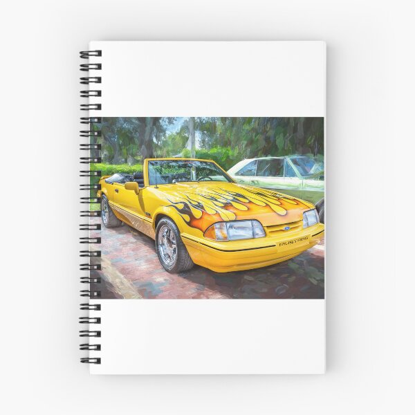 Item preview, 1993 Yellow Ford Mustang LX 5.0 Convertible X100 designed and sold by RichFrancoCars.