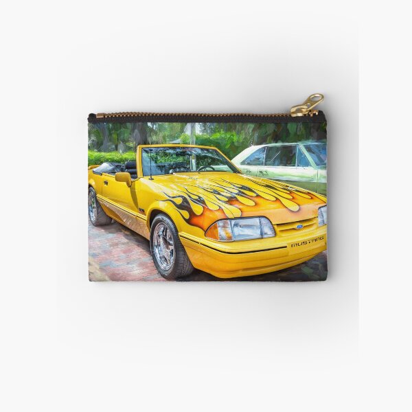 Item preview, 1993 Yellow Ford Mustang LX 5.0 Convertible X100 designed and sold by RichFrancoCars.