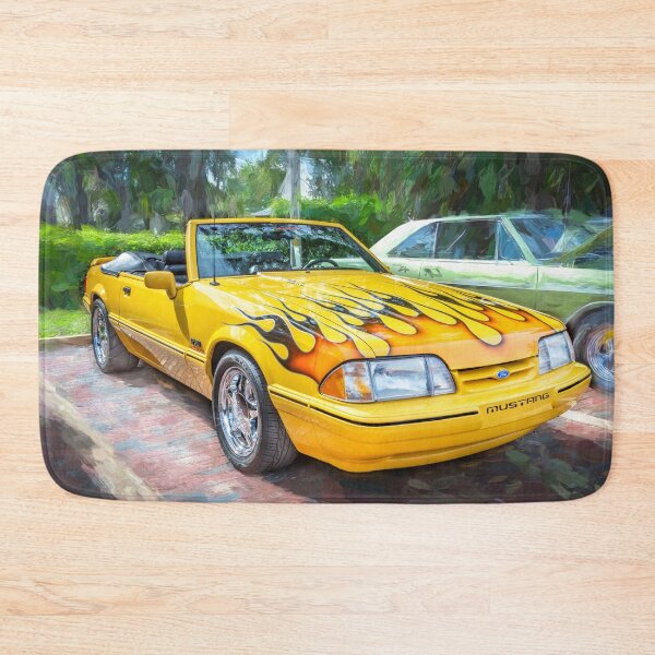 Item preview, 1993 Yellow Ford Mustang LX 5.0 Convertible X100 designed and sold by RichFrancoCars.