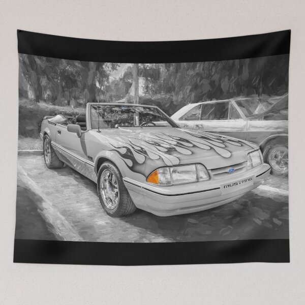 Item preview, Copy of 1993 Yellow Ford Mustang LX 5.0 Convertible X100 designed and sold by RichFrancoCars.