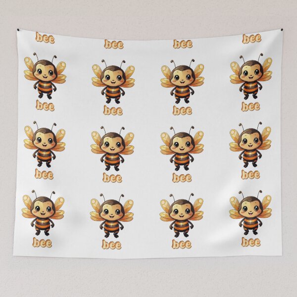 Item preview, Kawaii bee, Kawaii cute animals, pastel colors, cute animals in pastel colors, bee,  little bee designed and sold by PRYMULLART.