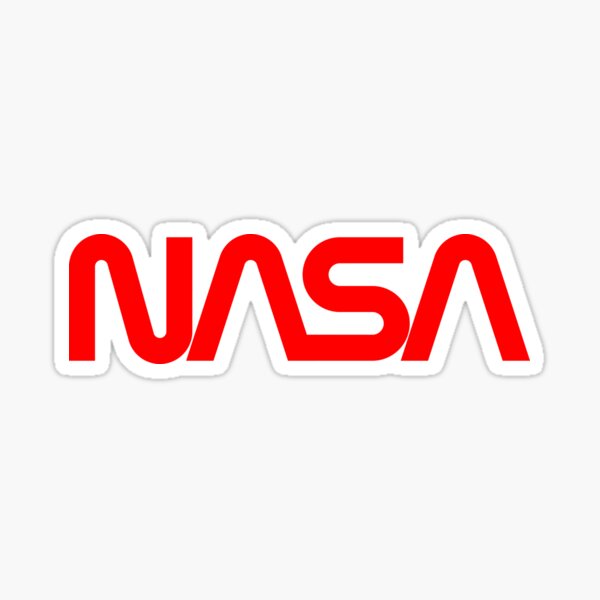 1976 NASA Graphics Standards - Logotype Sticker