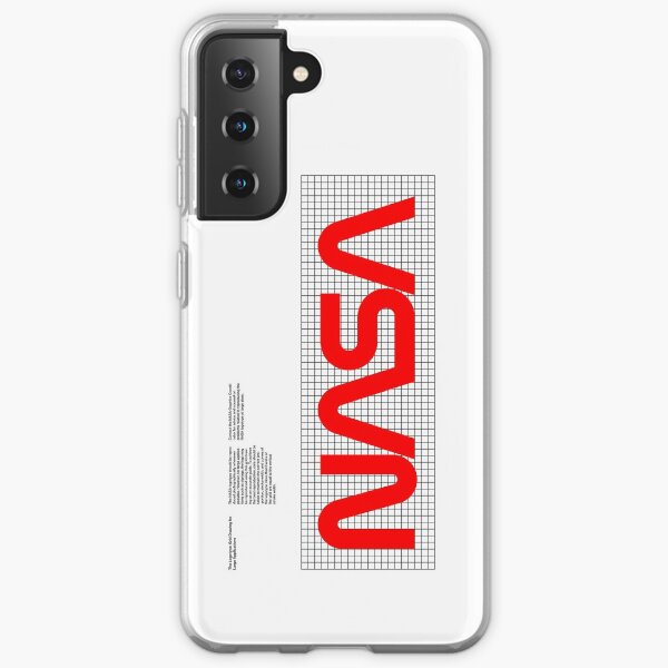 1976 Normes graphiques de la NASA - Logotype Coque souple Samsung Galaxy