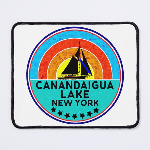 Item preview, Canandaigua Lake Finger Lakes New York Sailing NY designed and sold by DESTINATIONS DECAL.