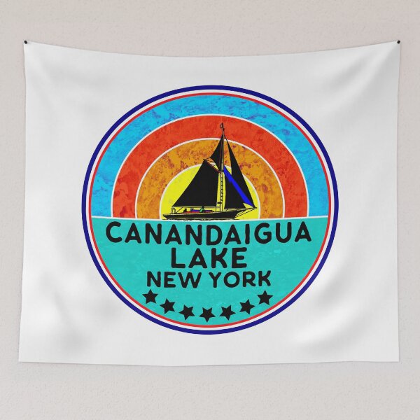 Item preview, Canandaigua Lake Finger Lakes New York Sailing NY designed and sold by DESTINATIONS DECAL.