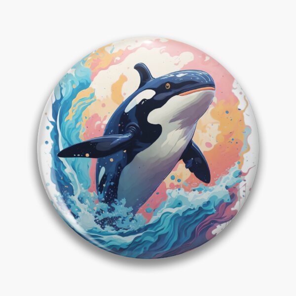 Item preview, Killer Whale Love - Colourful Orcas Lover Beauty T Shirt designed and sold by tharaka-merch.