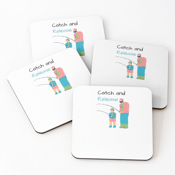 Item preview, CATCH AND RELEASE FUNNY GIFTS FOR ANGLERS designed and sold by light-artist.