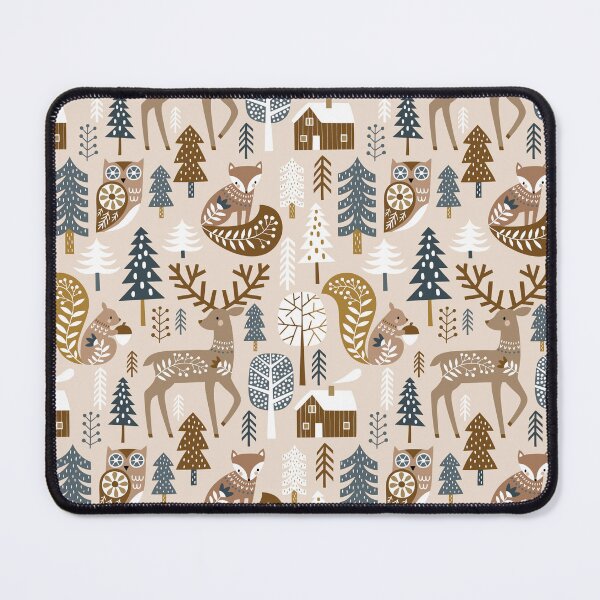 Item preview, Winter Woodland Animals designed and sold by Meliafroggy.