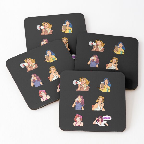 Item preview, Pop Femme: Dynamic Women in Pop Art designed and sold by StickerStudio27.