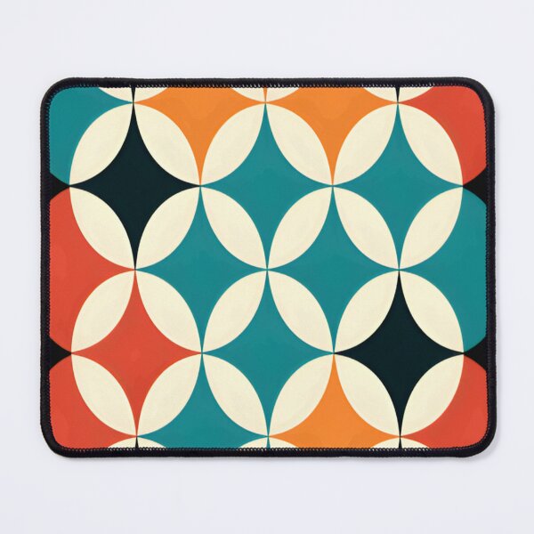 Item preview, Retro Circles - Geometric Pattern Design designed and sold by alaa-mously.